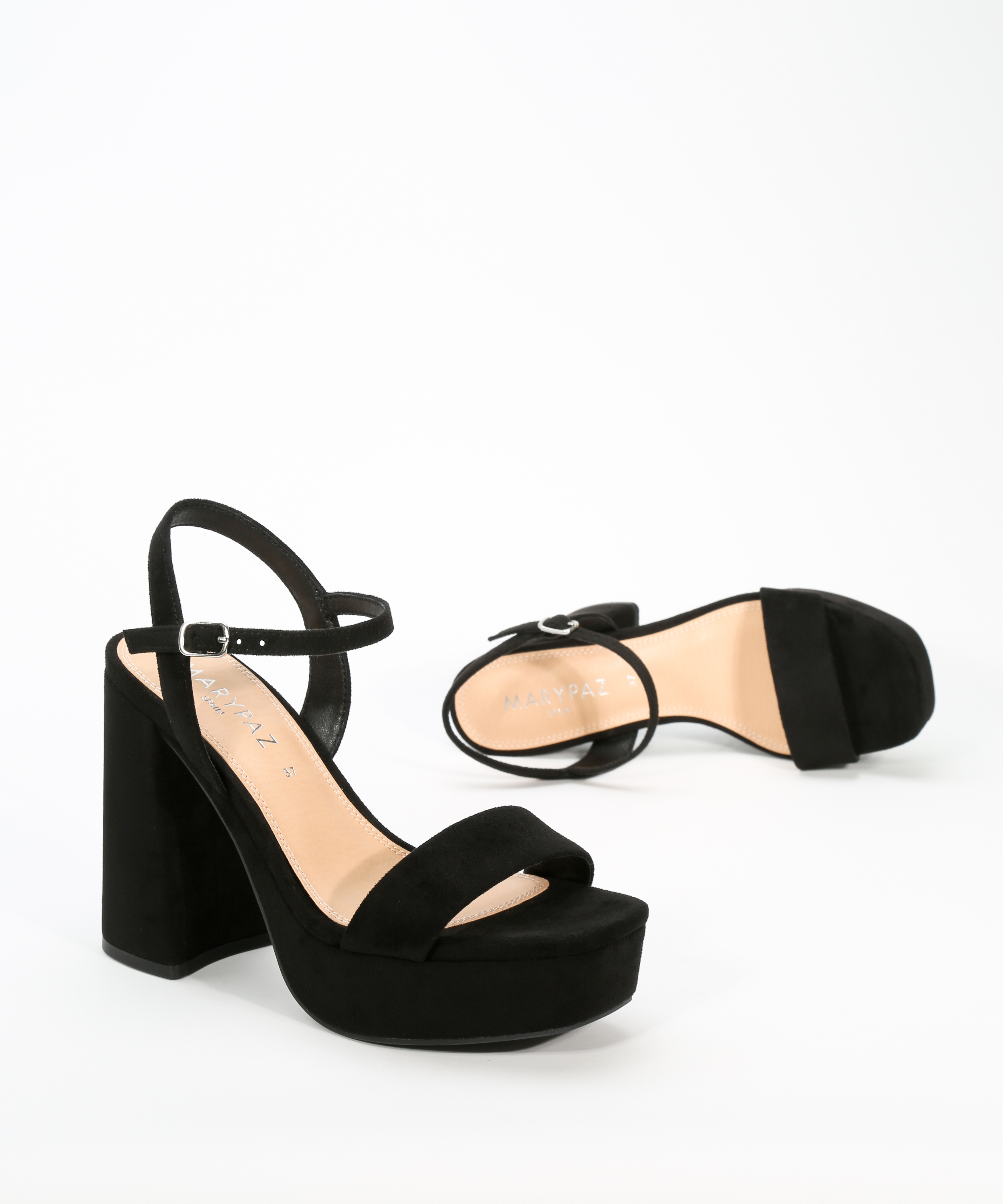 Sandalias de plataforma tacón ancho image number null